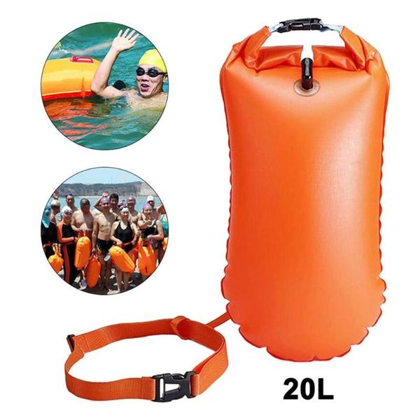 life vest & buoy 20l inflatable open swimming tow float dry bag single air with waist belt for water sport storage safety
life vest & buoy 20l inflatable open swimming tow float dry bag single air with waist belt for water sport storage safety