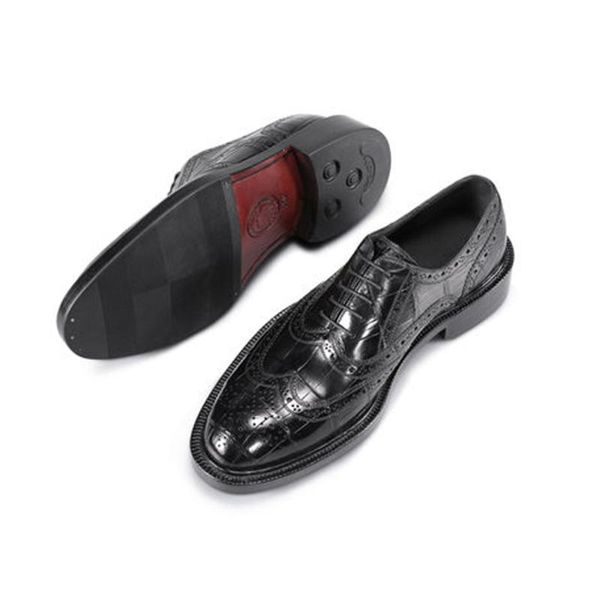 dress shoes cestbeau nile crocodile men carving leather sole british style male formal, Black
dress shoes cestbeau nile crocodile men carving leather sole british style male formal, Black