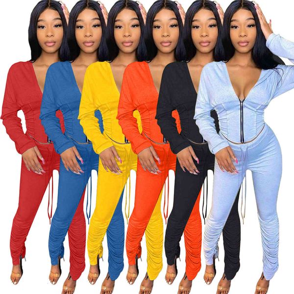 women's two piece pants women tracksuit autumn pieces set casual long sleeve sweatsuits hooded zipper coat cardigan pencil outfits, White
women's two piece pants women tracksuit autumn pieces set casual long sleeve sweatsuits hooded zipper coat cardigan pencil outfits, White