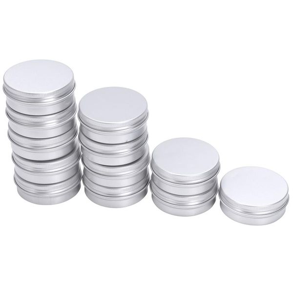 storage bottles & jars 12 x 50ml aluminium make up pots capacity empty small cosmetic/candle/spice tins
storage bottles & jars 12 x 50ml aluminium make up pots capacity empty small cosmetic/candle/spice tins