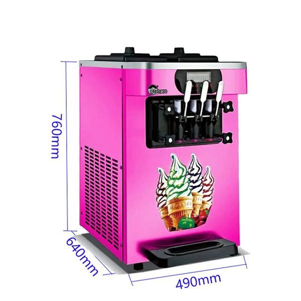 ice cream making machine three-color soft desktype sweetener machine18-22l/h
ice cream making machine three-color soft desktype sweetener machine18-22l/h