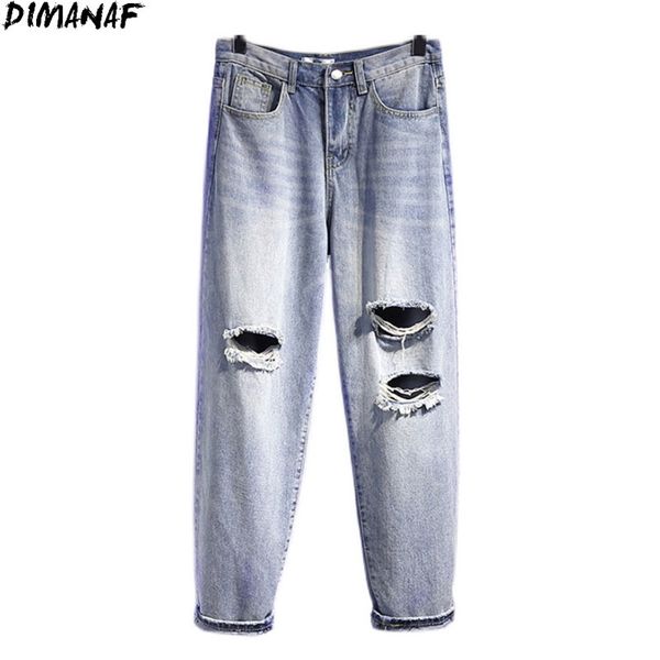 plus size women jeans pants high waist denim hole ripped loose harem female pockets blue trousers large 5xl 210531
plus size women jeans pants high waist denim hole ripped loose harem female pockets blue trousers large 5xl 210531