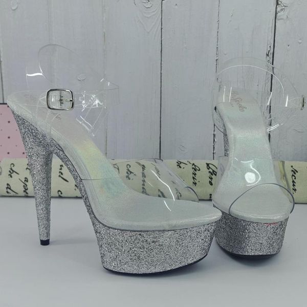 leecabe 15cm/6inch glitter women's platform sandals party high heels shoes pole dancing, Black
leecabe 15cm/6inch glitter women's platform sandals party high heels shoes pole dancing, Black