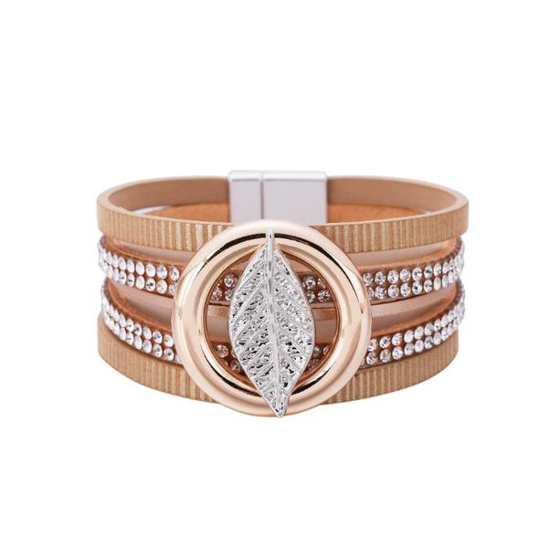 bangle ornapeadia bohemian multilayer leaf shape ethnic leather bracelets for women creative light luxury exaggerated jewelry wholesale, Black
bangle ornapeadia bohemian multilayer leaf shape ethnic leather bracelets for women creative light luxury exaggerated jewelry wholesale, Black