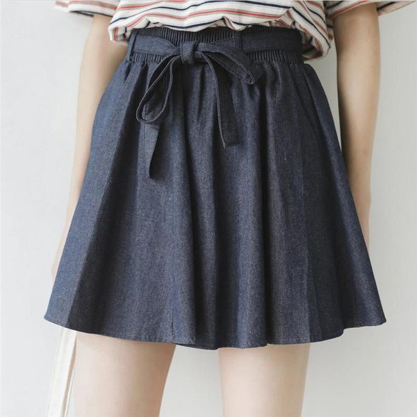 preppy style solid wide belt bow denim skirt shorts elastic waist cool and comfortable all-match plue size 5xl 6xl 7xl women's, White;black
preppy style solid wide belt bow denim skirt shorts elastic waist cool and comfortable all-match plue size 5xl 6xl 7xl women's, White;black