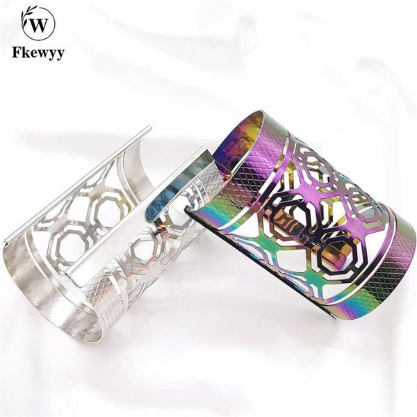 bangle fkewy punk bracelets for women designer jewelry colorful hollow out bracelet gothic geometry jewellery exaggerate bangles, Black
bangle fkewy punk bracelets for women designer jewelry colorful hollow out bracelet gothic geometry jewellery exaggerate bangles, Black