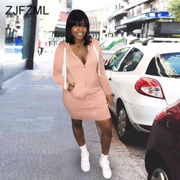 casual dresses long sleeve hooded zipper sweatshirt hoodie dress autumn winter women clothing 2021 pocket bodycon package hip wrap, Black;gray
casual dresses long sleeve hooded zipper sweatshirt hoodie dress autumn winter women clothing 2021 pocket bodycon package hip wrap, Black;gray