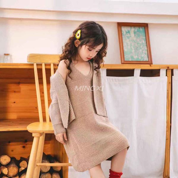 childrens dress new kidssuit childrens cardigan with suspender knitted skirt kids clothes, Red;yellow
childrens dress new kidssuit childrens cardigan with suspender knitted skirt kids clothes, Red;yellow