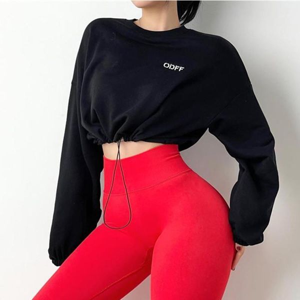 yoga outfit sports sweater women short running fitness clothes casual loose autumn and winter long-sleeved
yoga outfit sports sweater women short running fitness clothes casual loose autumn and winter long-sleeved