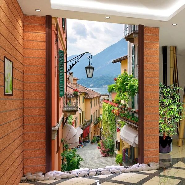 wallpapers custom size self adhesive wallpaper european town street view entrance background modern painting murals home decor living room
wallpapers custom size self adhesive wallpaper european town street view entrance background modern painting murals home decor living room