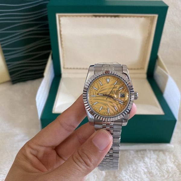 wristwatches 2021 men's watches automatic mechanical sapphire business men stainless steel waterproof reloj hombre montre de luxe, Slivery;brown
wristwatches 2021 men's watches automatic mechanical sapphire business men stainless steel waterproof reloj hombre montre de luxe, Slivery;brown