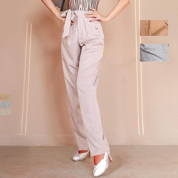 stage wear 2021 national standard dance pants women's striped straight-leg chacha smaba tango latin practice dn9890, Black;red
stage wear 2021 national standard dance pants women's striped straight-leg chacha smaba tango latin practice dn9890, Black;red