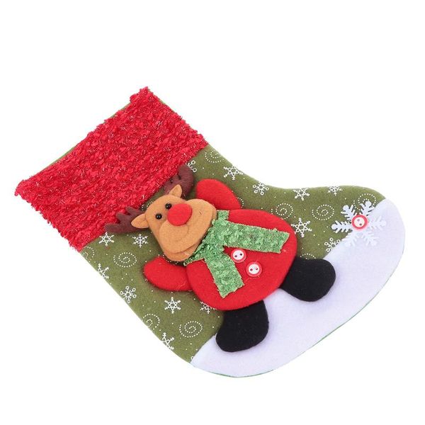 christmas decorations 1 pc decoration stocking santa clause candy bag pendant 
christmas decorations 1 pc decoration stocking santa clause candy bag pendant