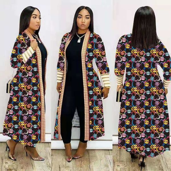 dresses africa clothing new african riche bazin dress for women cardigan cloak of the one coat, Black;gray
dresses africa clothing new african riche bazin dress for women cardigan cloak of the one coat, Black;gray