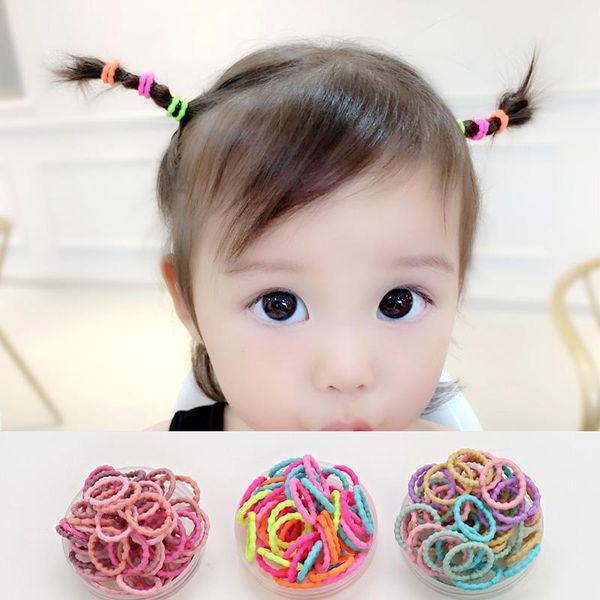 pcs/bag simple practical small scrunchies girls children elastic hair rubber bands accessories tie rope ring headdress, Slivery;white 
pcs/bag simple practical small scrunchies girls children elastic hair rubber bands accessories tie rope ring headdress, Slivery;white