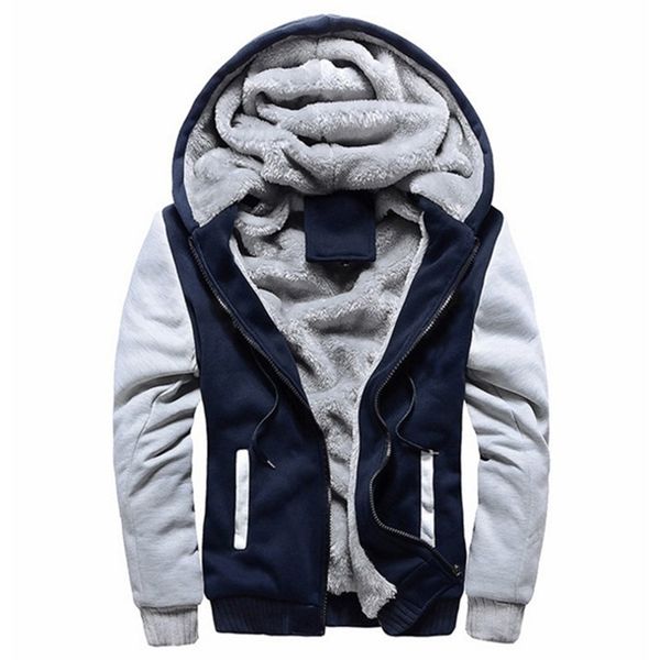casual hooded collar men hoodies sweatshirts winter warm thick fleece zipper jacket sportswear outwear oversized s-5xl 211029, Black;brown
casual hooded collar men hoodies sweatshirts winter warm thick fleece zipper jacket sportswear outwear oversized s-5xl 211029, Black;brown