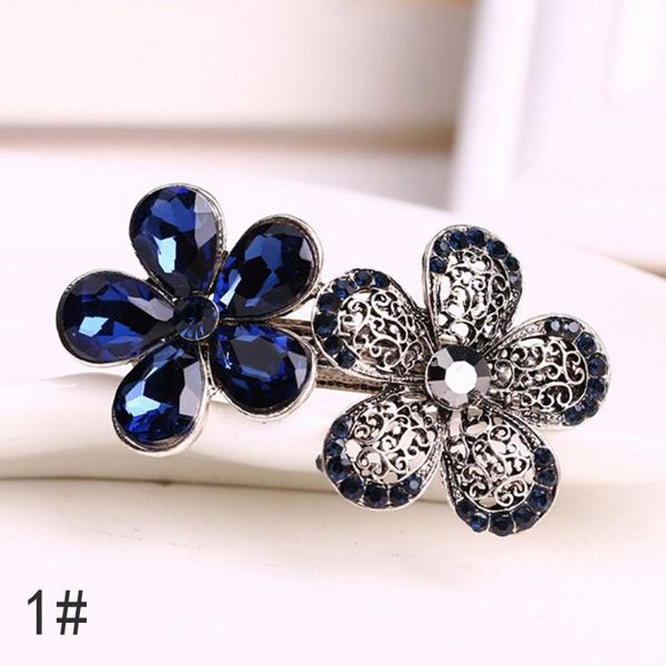 hair accessories 1 pcs fashion vintage women's crystal rhinestone flower metals barrette butterfly clip, Slivery;white
hair accessories 1 pcs fashion vintage women's crystal rhinestone flower metals barrette butterfly clip, Slivery;white