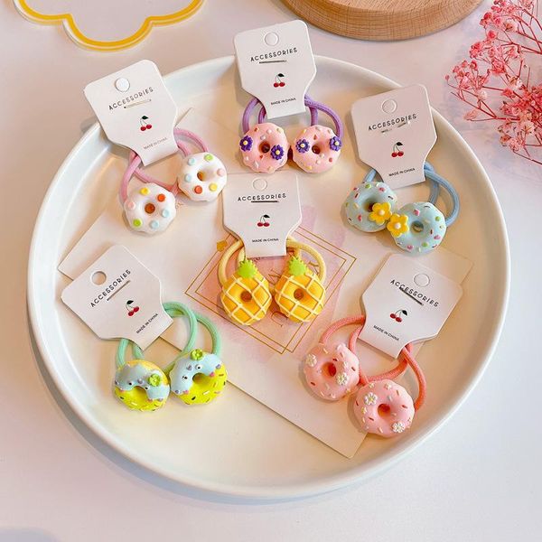 hair accessories lovely donuts elastic bands dessert shape princess rope girls gum sweet ponytail holders korean rubber ties, Slivery;white
hair accessories lovely donuts elastic bands dessert shape princess rope girls gum sweet ponytail holders korean rubber ties, Slivery;white