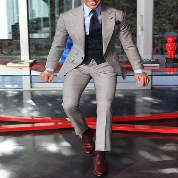 design light gray with black vest mens wedding dress west slim fit 3 piece tuxedo custom groom suit ball jacket 337 men's suits & blaze, White;black
design light gray with black vest mens wedding dress west slim fit 3 piece tuxedo custom groom suit ball jacket 337 men's suits & blaze, White;black
