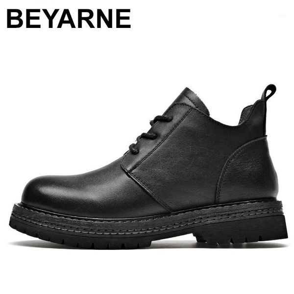 boots beyarne handmade genuine leather flats women autumn winter warm waterproof platform ankle for casual1, Black
boots beyarne handmade genuine leather flats women autumn winter warm waterproof platform ankle for casual1, Black