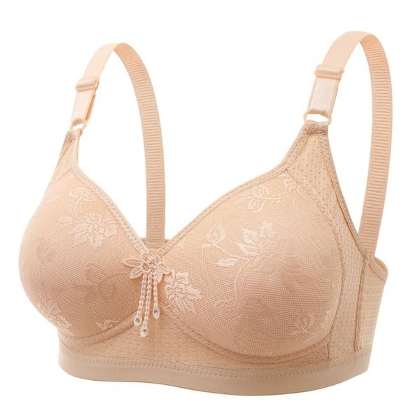 bras women big breasted fat full coverage thin wire back closure plaid soft underwear plus size flower wireless push up bra, Red;black
bras women big breasted fat full coverage thin wire back closure plaid soft underwear plus size flower wireless push up bra, Red;black