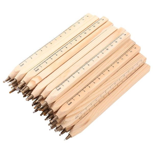ballpoint pens 50 pcs/lot wooden ball pen with ruler convenient practical stationery office point school supplies, Blue;orange
ballpoint pens 50 pcs/lot wooden ball pen with ruler convenient practical stationery office point school supplies, Blue;orange