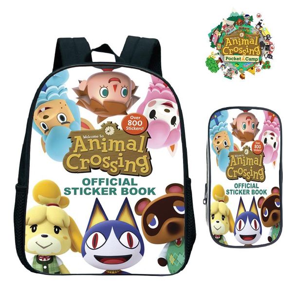 backpack animal crossing 2 pcs/sets children's kids rusksack boys girls pencil case multifunction school daily
backpack animal crossing 2 pcs/sets children's kids rusksack boys girls pencil case multifunction school daily