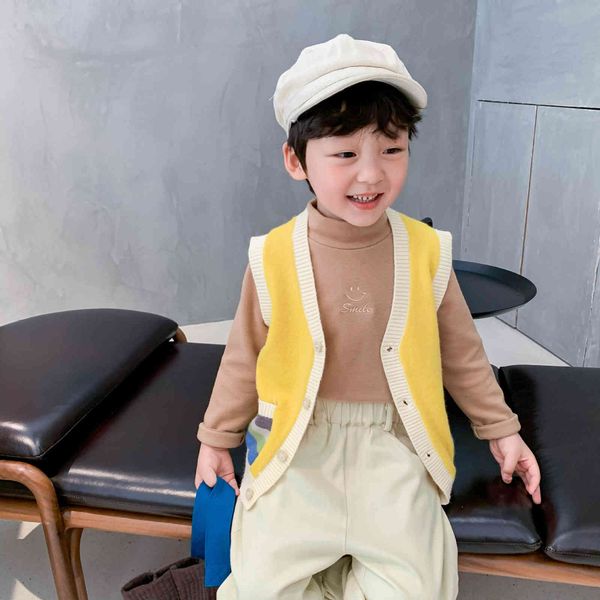 autumn winter boys knitted striped pockets waistcoats children 3 colors casual sleeveless sweater vests 210508, Camo
autumn winter boys knitted striped pockets waistcoats children 3 colors casual sleeveless sweater vests 210508, Camo