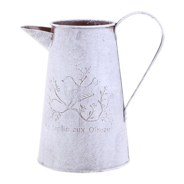 vases hx5b shabby chic metal flower jug vase pitcher holder with handle rustic table farmhouse home decoration
vases hx5b shabby chic metal flower jug vase pitcher holder with handle rustic table farmhouse home decoration