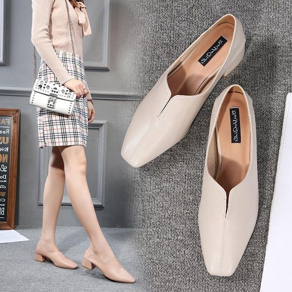 dress shoes 2021 women pumps square high heels thick solid color pointed toe office single, Black
dress shoes 2021 women pumps square high heels thick solid color pointed toe office single, Black