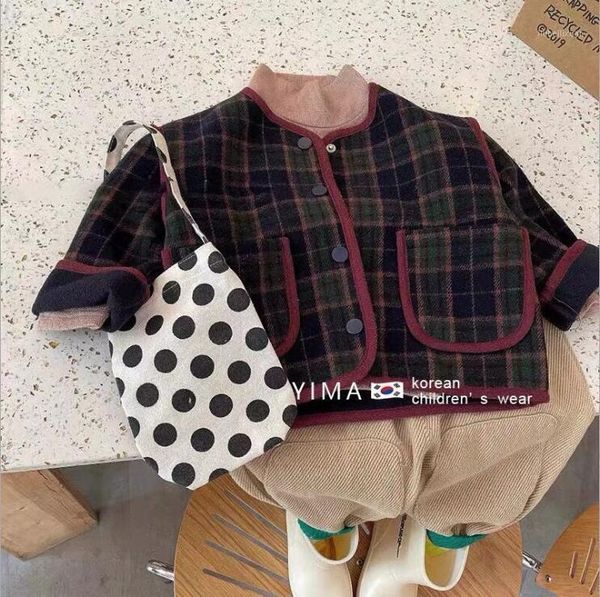 jackets 2021 korean style girls plaid coat autumn winter fashion good quality jacket 3-8t b9471, Blue;gray
jackets 2021 korean style girls plaid coat autumn winter fashion good quality jacket 3-8t b9471, Blue;gray