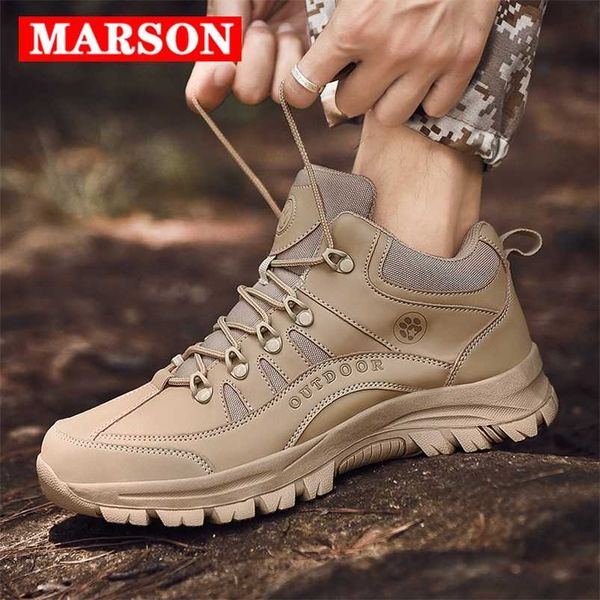 marson men's boots mountain climbing men outdoor casual sneakers comfortable men hiking shoes no-slip outdoor sports shoes 211106, Black
marson men's boots mountain climbing men outdoor casual sneakers comfortable men hiking shoes no-slip outdoor sports shoes 211106, Black