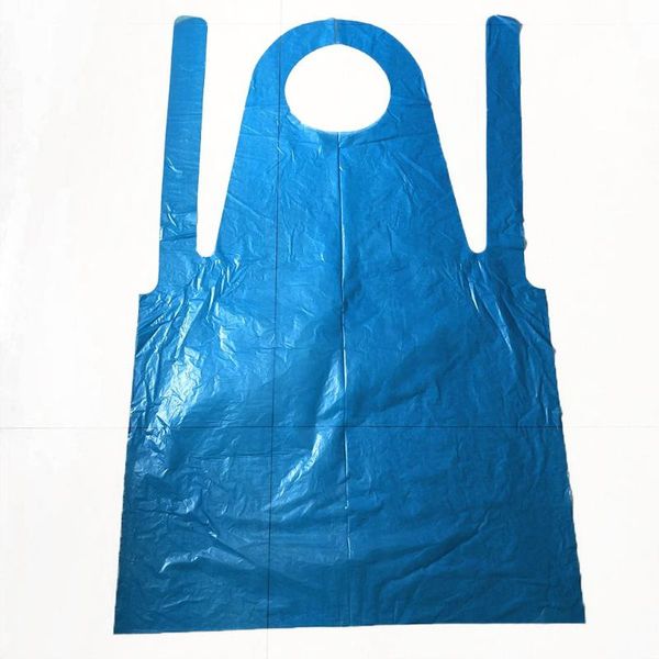 disposable apron pe plastic waterproof clean and convenient blue 71x117cm 100 pieces in a pack aprons
disposable apron pe plastic waterproof clean and convenient blue 71x117cm 100 pieces in a pack aprons