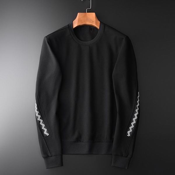 men's hoodies & sweatshirts mens luxury ribbon splicing round collar sweatshirt men autumn solid slim fit plus size 4xl, Black
men's hoodies & sweatshirts mens luxury ribbon splicing round collar sweatshirt men autumn solid slim fit plus size 4xl, Black