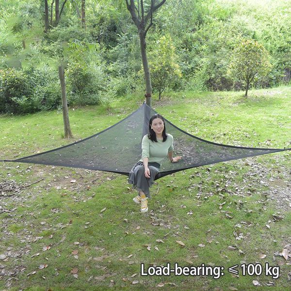 tents and shelters giant aerial camping hammock-multi-person portable outdoor hammock triangle high strength material hanging bed tent
tents and shelters giant aerial camping hammock-multi-person portable outdoor hammock triangle high strength material hanging bed tent