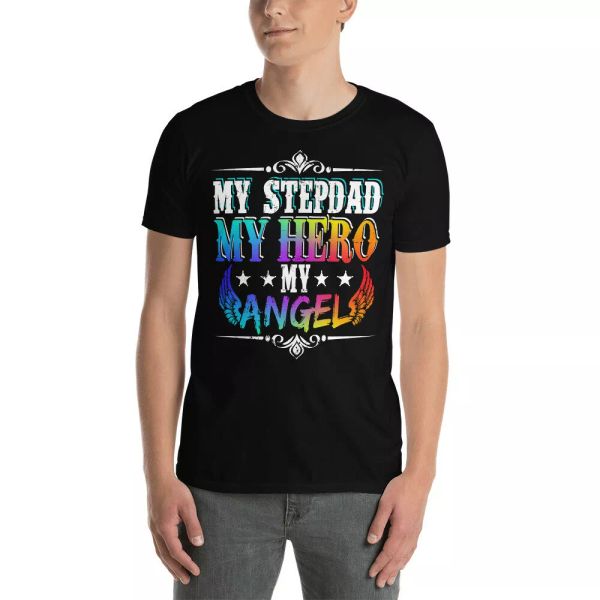 new listingmy stepdad my hero my angel funny father's day loss of stepdad t-shirt, White;black
new listingmy stepdad my hero my angel funny father's day loss of stepdad t-shirt, White;black
