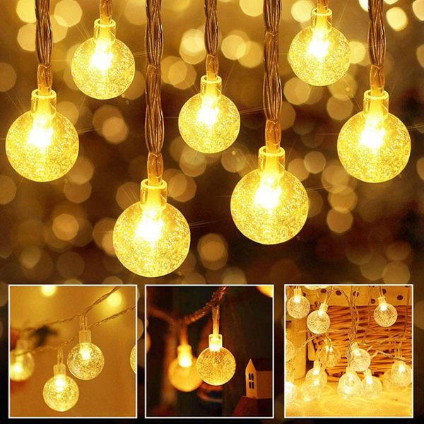 strings led string lights fairy gypsophila bubble ball lamp holiday lighting garland battery indoor for christmas wedding decoration
strings led string lights fairy gypsophila bubble ball lamp holiday lighting garland battery indoor for christmas wedding decoration