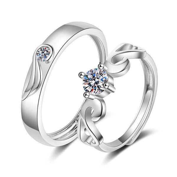 cluster rings 2021 925 sterling silver lovers ring wing double women men couples adjustable festival party anniversary gift, Golden;silver
cluster rings 2021 925 sterling silver lovers ring wing double women men couples adjustable festival party anniversary gift, Golden;silver