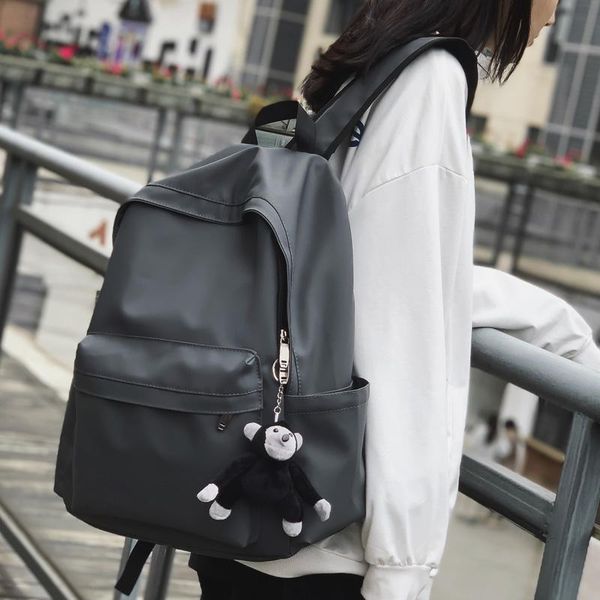 backpack dcimor large capacity coated oxford cloth solid color waterproof lapwomen schoolbag book bag
backpack dcimor large capacity coated oxford cloth solid color waterproof lapwomen schoolbag book bag
