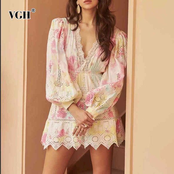 hit color print dress for women deep v collar puff long sleeve high waist tie dye hollow out mini dresses female spring 210507, Black;gray
hit color print dress for women deep v collar puff long sleeve high waist tie dye hollow out mini dresses female spring 210507, Black;gray