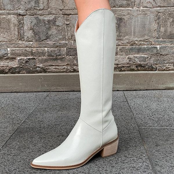 boots 2021 pointed toe thick high heels women fashion shoes woman spring genuine leather zipper knee black beige
boots 2021 pointed toe thick high heels women fashion shoes woman spring genuine leather zipper knee black beige