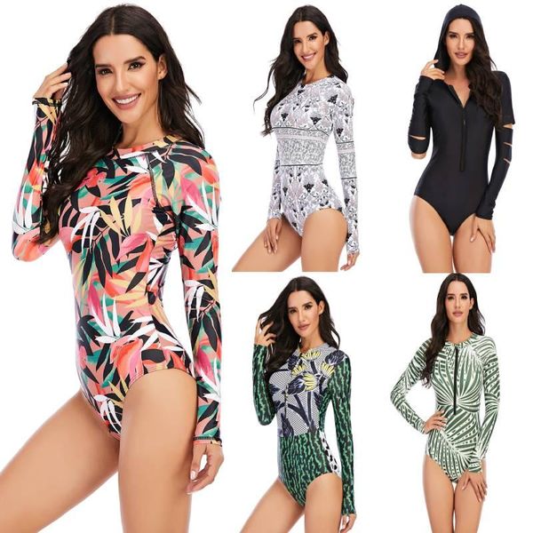 2021rashguard one piece swimsuit long sleeve swimwear women bathing suit retro vintage one-piece surfing swim suits two-piece
2021rashguard one piece swimsuit long sleeve swimwear women bathing suit retro vintage one-piece surfing swim suits two-piece