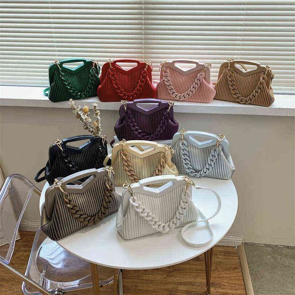 popular small bag 2021 fashion mini pleated personality ins girl thick chain portable menger fe7w
popular small bag 2021 fashion mini pleated personality ins girl thick chain portable menger fe7w
