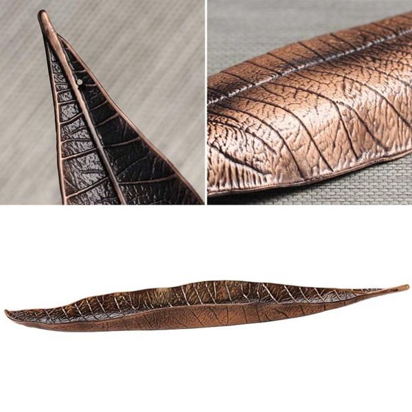 fragrance lamps alloy incense holder large leaf shape living room insert metal crafts home decoration
fragrance lamps alloy incense holder large leaf shape living room insert metal crafts home decoration
