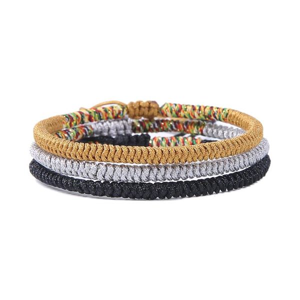 charm bracelets boeycjr tibetan buddhism colorful braided rope bangles & fashion jewelry handmade lucky bracelet for men women 2021, Golden;silver
charm bracelets boeycjr tibetan buddhism colorful braided rope bangles & fashion jewelry handmade lucky bracelet for men women 2021, Golden;silver