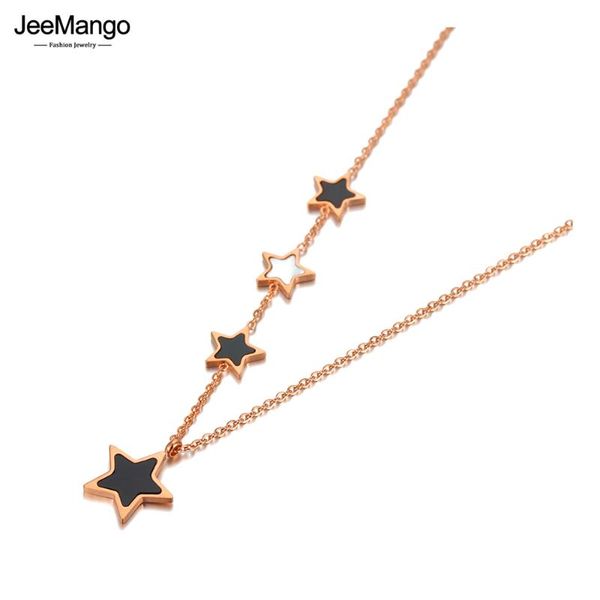 pendant necklaces jeemango original titanium stainless steel black acrylic star choker for women trendy charm necklace jn20216, Silver
pendant necklaces jeemango original titanium stainless steel black acrylic star choker for women trendy charm necklace jn20216, Silver