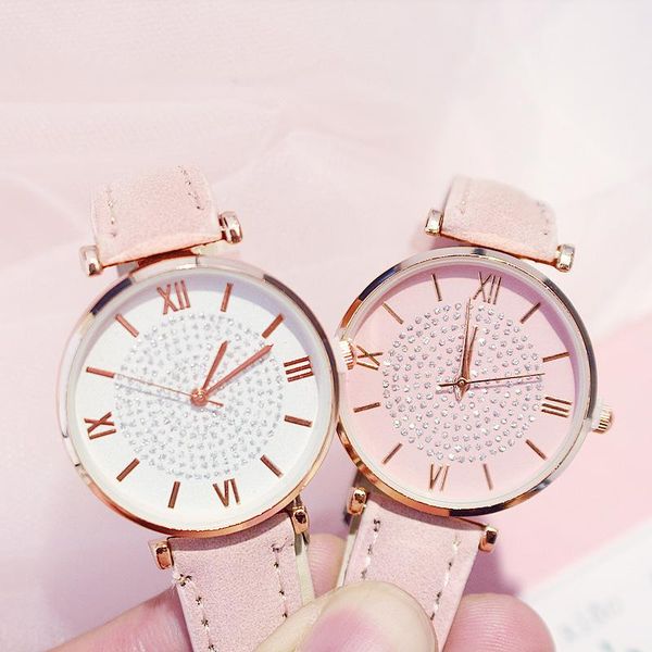 wristwatches luxury starry sky women watch pink leather ladies bracelet black quartz casual female clock relogio feminino, Slivery;brown
wristwatches luxury starry sky women watch pink leather ladies bracelet black quartz casual female clock relogio feminino, Slivery;brown