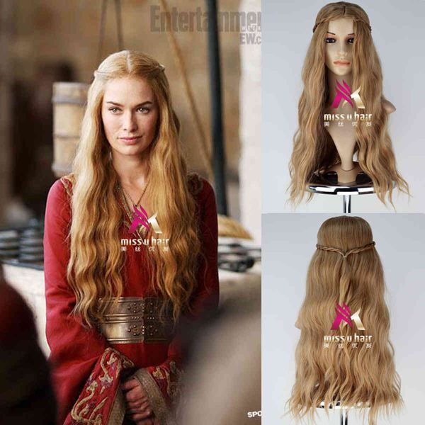 power game ice and fire galanister queen braid wig cos animation, Black
power game ice and fire galanister queen braid wig cos animation, Black