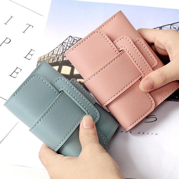 wallets korean women solid color 3 folding mini wallet female coin purse hand bag clutch student short zipper, Red;black
wallets korean women solid color 3 folding mini wallet female coin purse hand bag clutch student short zipper, Red;black