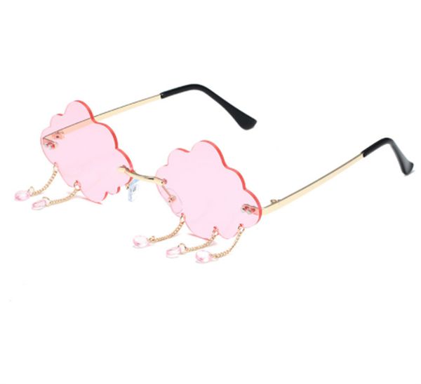 new personality rimless cloud sunglasses female european and american fashion street smen retro trend funny glasses cross hfghfg, White;black
new personality rimless cloud sunglasses female european and american fashion street smen retro trend funny glasses cross hfghfg, White;black